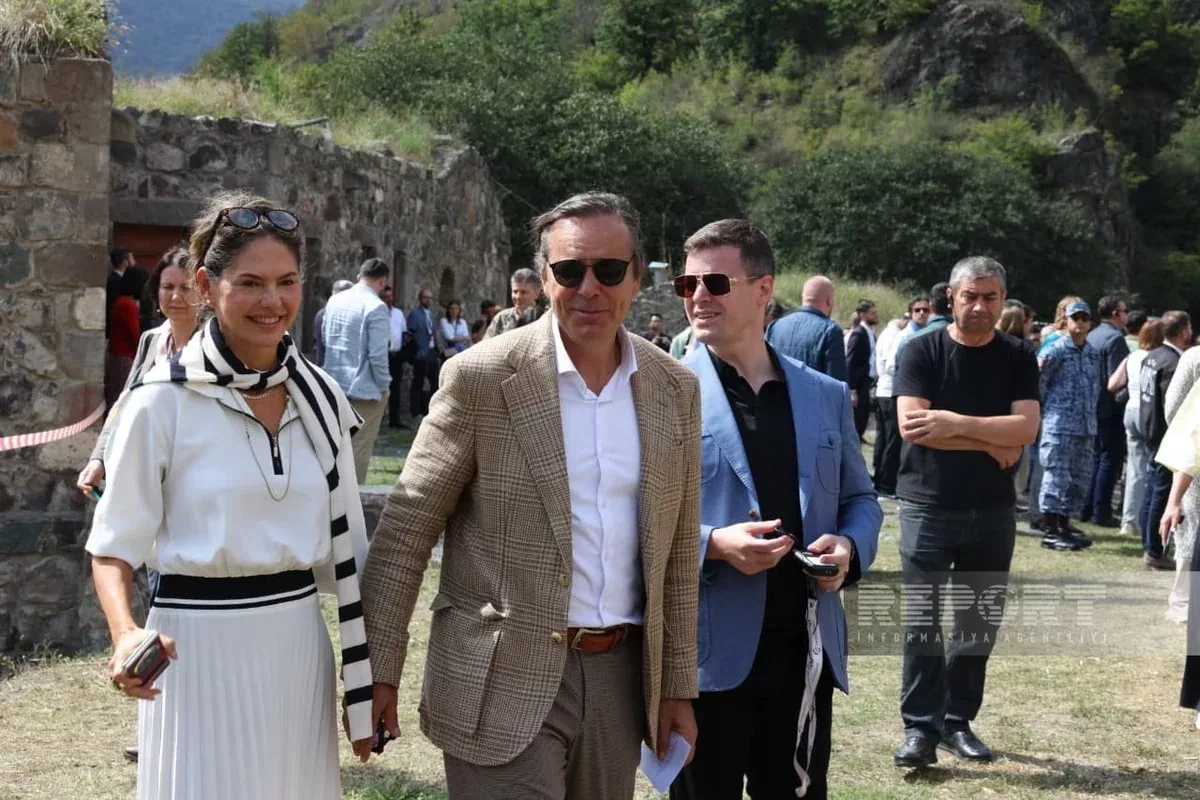 Foreign diplomats visit Khudavang monastery in Azerbaijan’s Kalbajar PHOTO