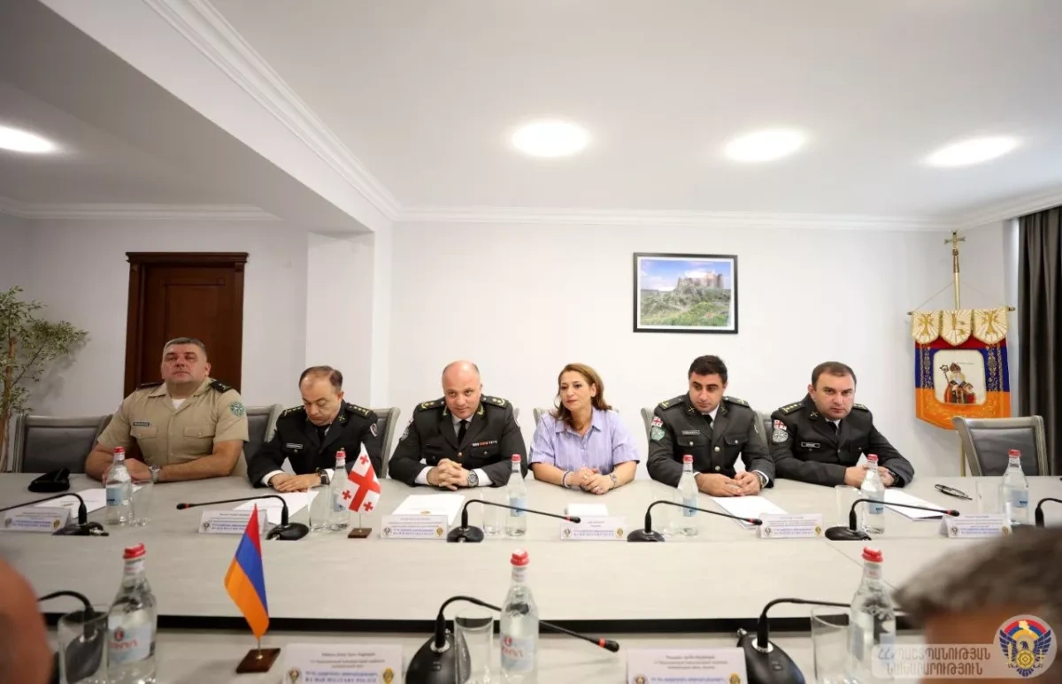Armenia hosts Georgian military police delegation to expand defence ties PHOTO