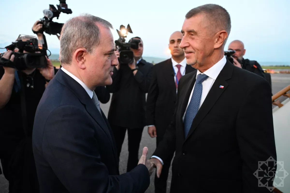 Czech prime minister arrives in Azerbaijan on official visit PHOTO