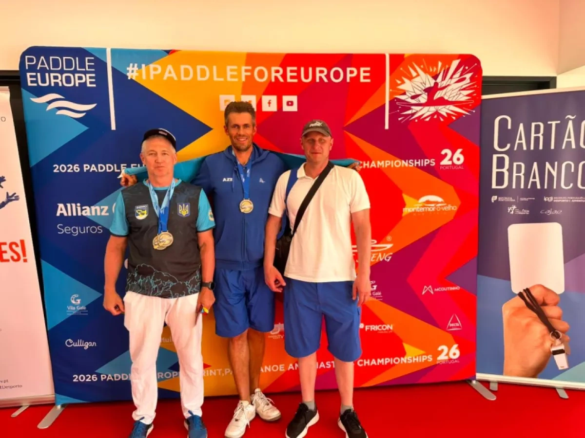Azerbaijani canoeist wins European Masters gold in Portugal PHOTO