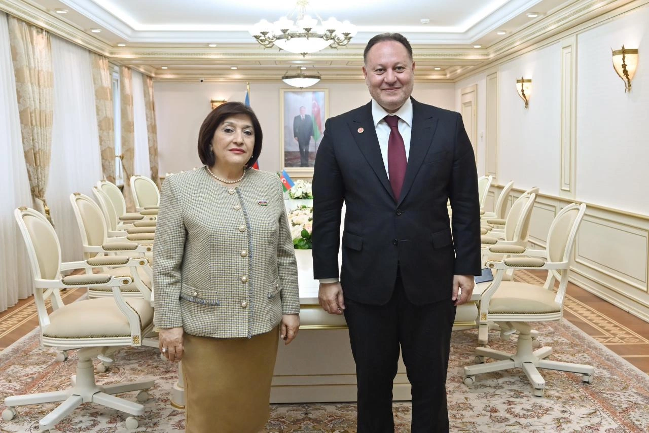 Azerbaijan, Northern Cyprus exchange views on parliamentary relations (PHOTO)