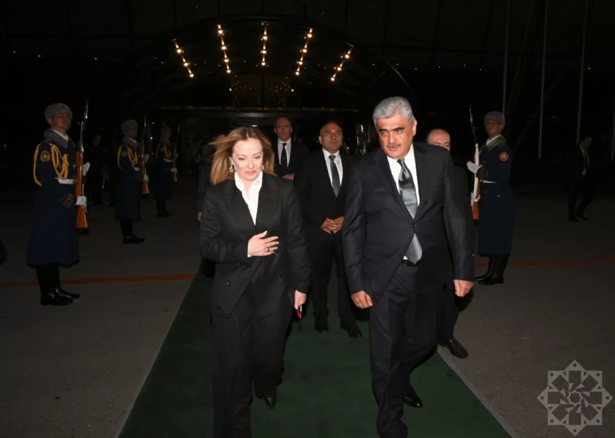 Italian PM Giorgia Meloni concludes working visit to Azerbaijan PHOTO