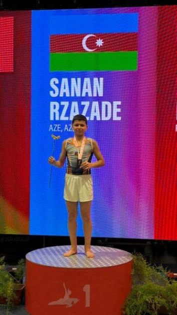 Azerbaijani gymnasts complete international tournament with 12 medals (PHOTO)