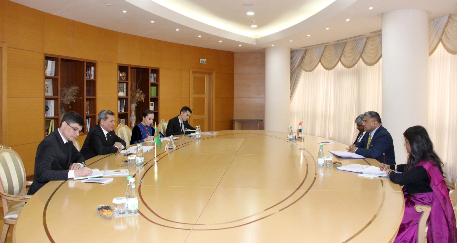 Turkmenistan, India discuss economic and trade cooperation