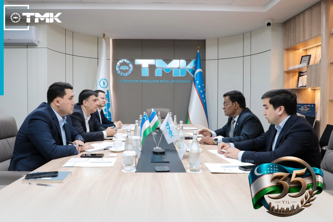 Uzbekistan’s TMK, India's Adani Group explore new mining investments