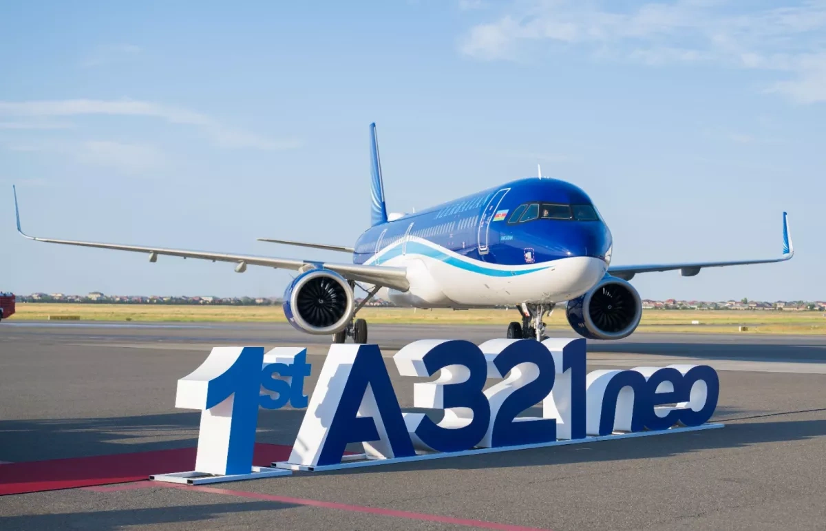 Azerbaijan Airlines adds first Airbus A321neo to fleet PHOTO