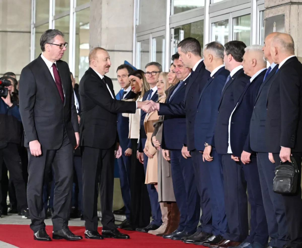 Azerbaijani President Ilham Aliyev on official visit to Serbia LIVE UPDATES