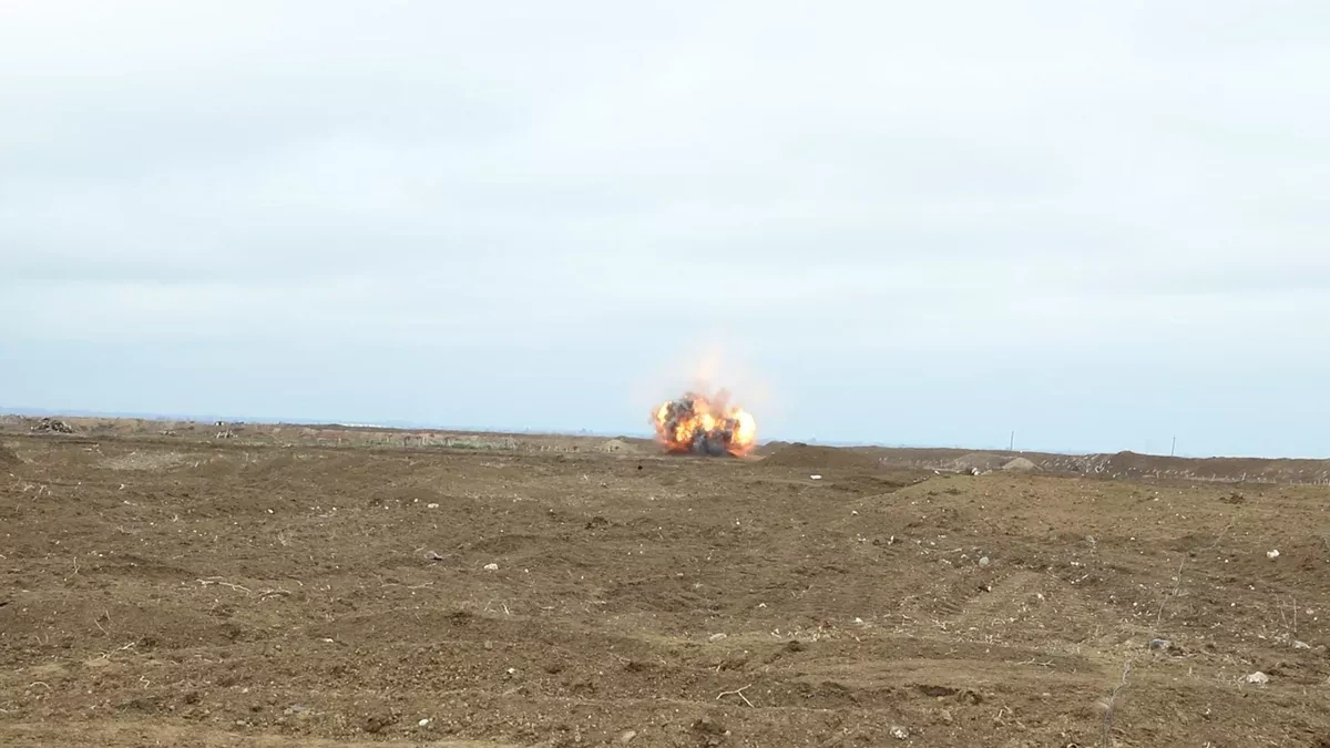 Anti-personnel mine injures man in Azerbaijan's Aghdara