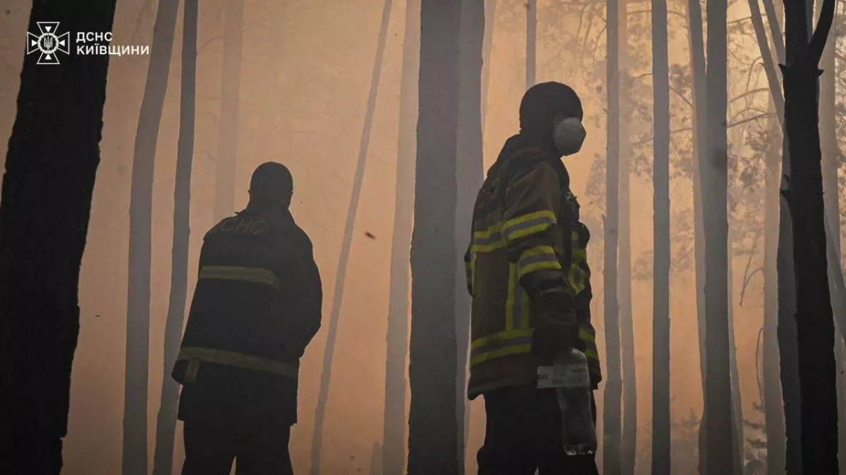 Ukraine: Chernobyl wildfire expands beyond 1,100 hectares PHOTO