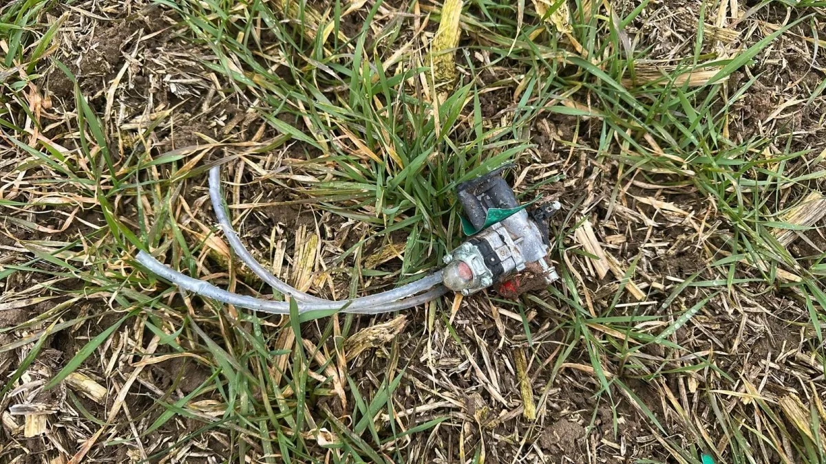 Unidentified drone debris found in Estonia near Russian border PHOTO