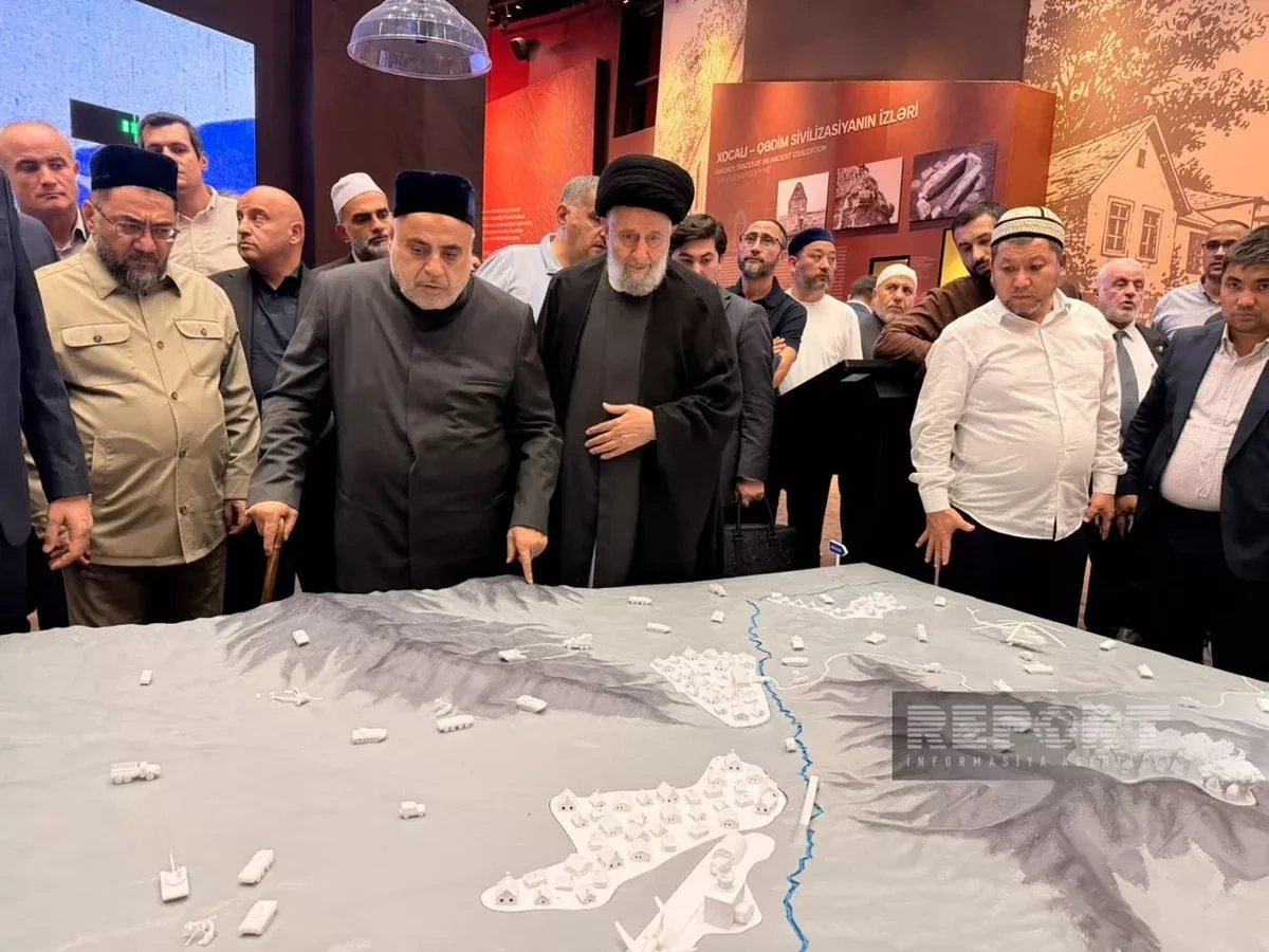 OTS religious leaders visit Khojaly Memorial in Azerbaijan PHOTO