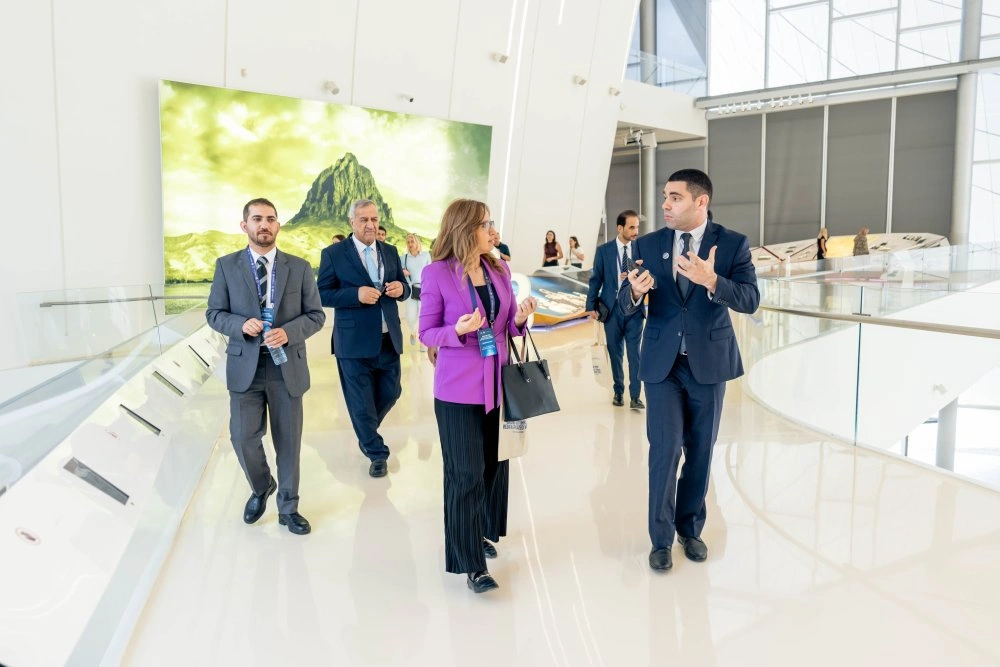 CICA Media Forum participants tour Heydar Aliyev Center (PHOTO)
