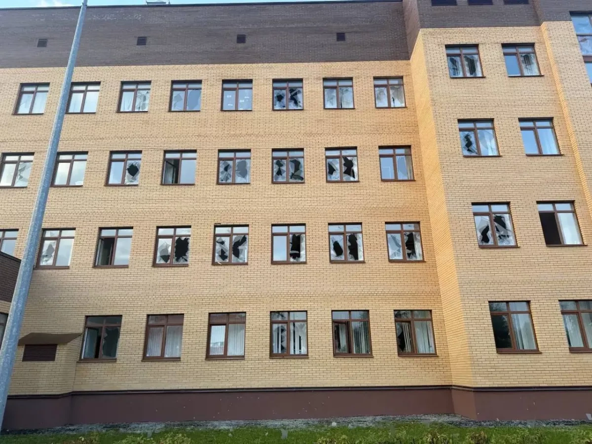 Ukraine drone attack damages Magnit store, nearby clinic PHOTO