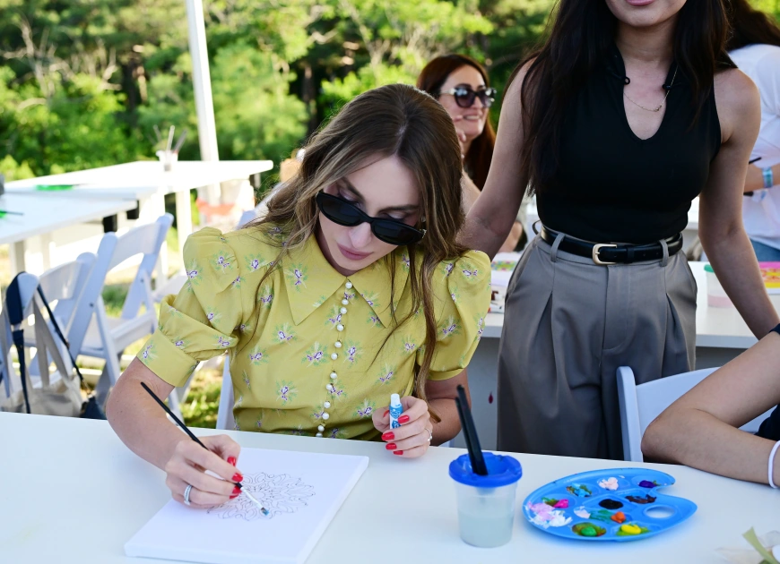 Leyla Aliyeva and Alena Aliyeva attend Charity Festival (PHOTO)