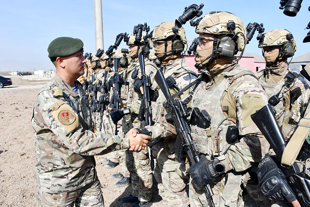 Azerbaijan, Kyrgyzstan discuss expanding special forces cooperation (PHOTO)