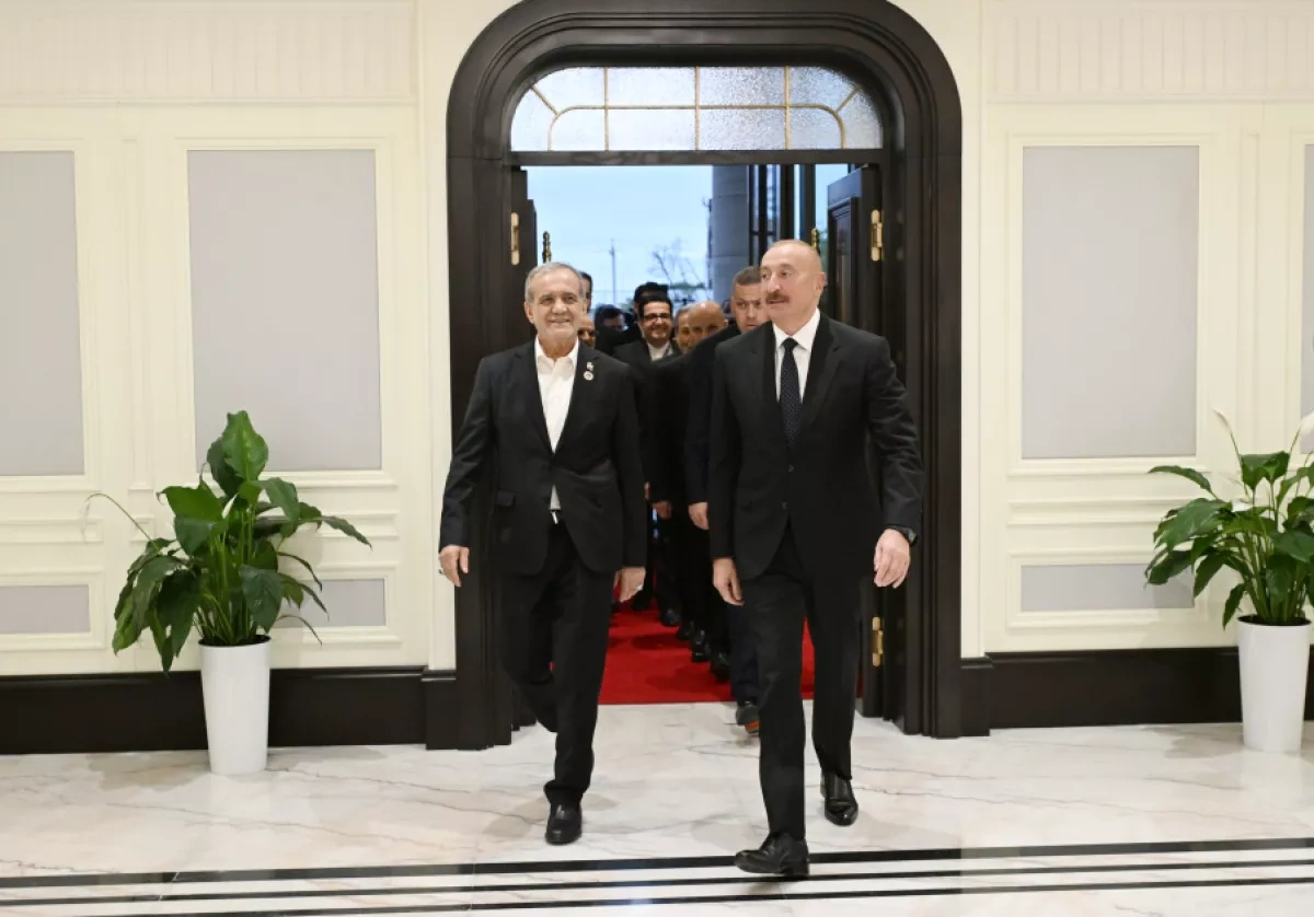 Bishkek hosts meeting between Azerbaijani and Iranian presidents PHOTO / UPDATED