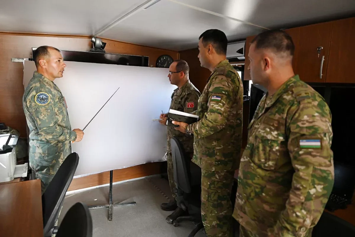 Azerbaijan, Türkiye, Uzbekistan militaries hold command-staff drills PHOTO