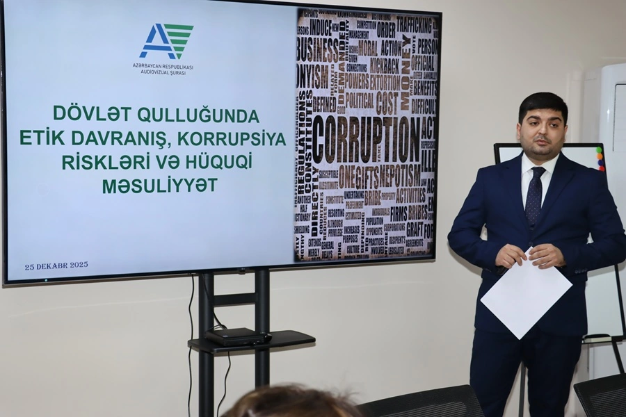 Azerbaijan’s Audiovisual Council hosts seminar on ethics, corruption risks, and legal accountability (PHOTO)