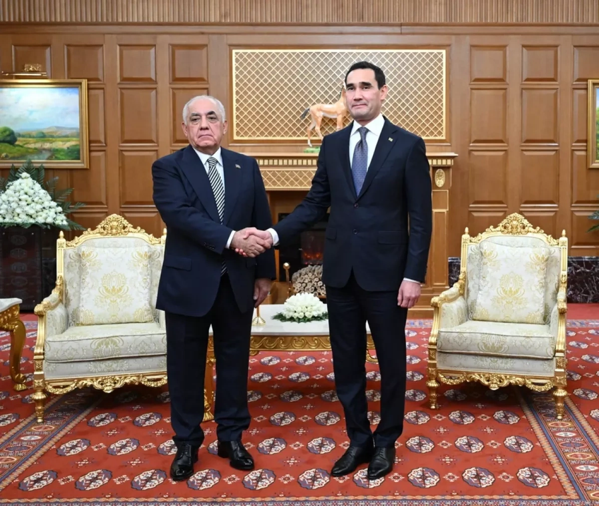 Azerbaijani PM holds key meetings with Georgian, Turkmen leaders to deepen ties PHOTO