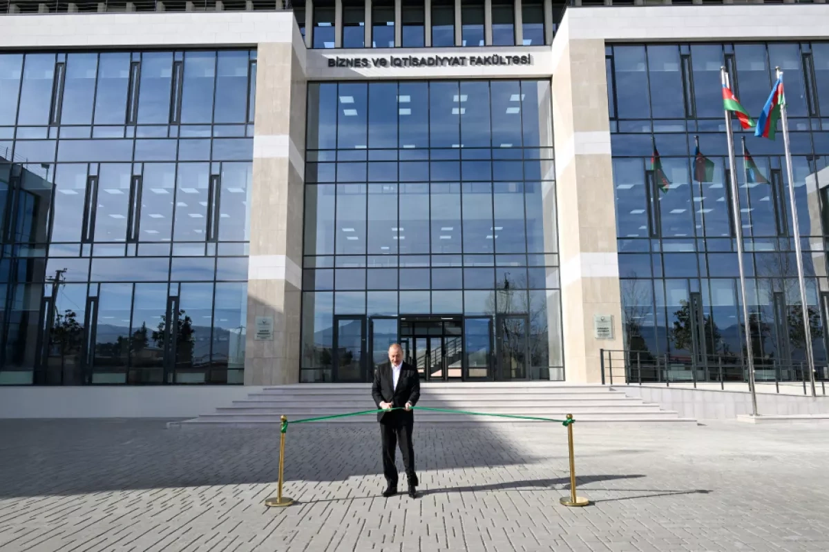 Azerbaijani president inaugurates multiple educational, infrastructure facilities in Khankendi PHOTO / Updated
