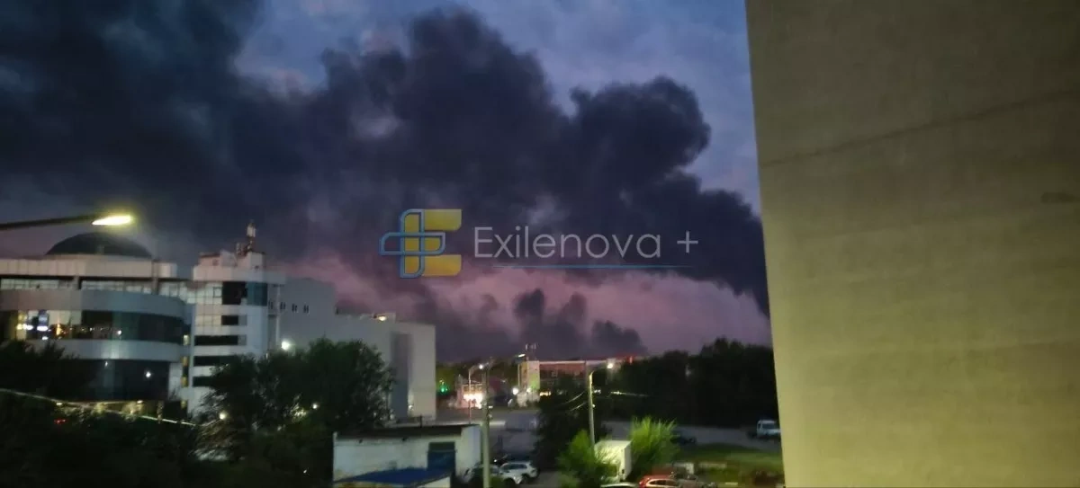Fire breaks out at Russia's Novokuybyshevsk oil refinery after drone attack PHOTO