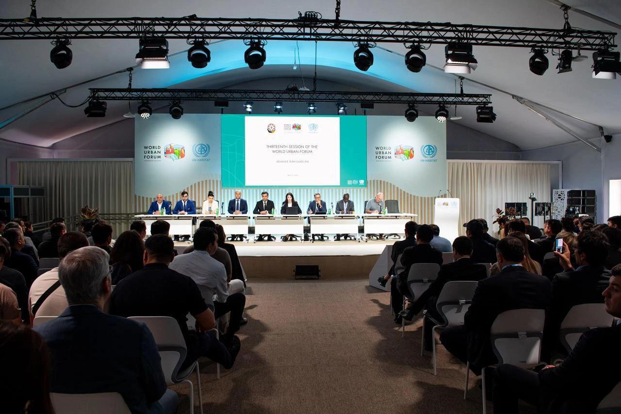 Baku hosts briefing on WUF13 for reps of diplomatic corps accredited in Azerbaijan (PHOTO)