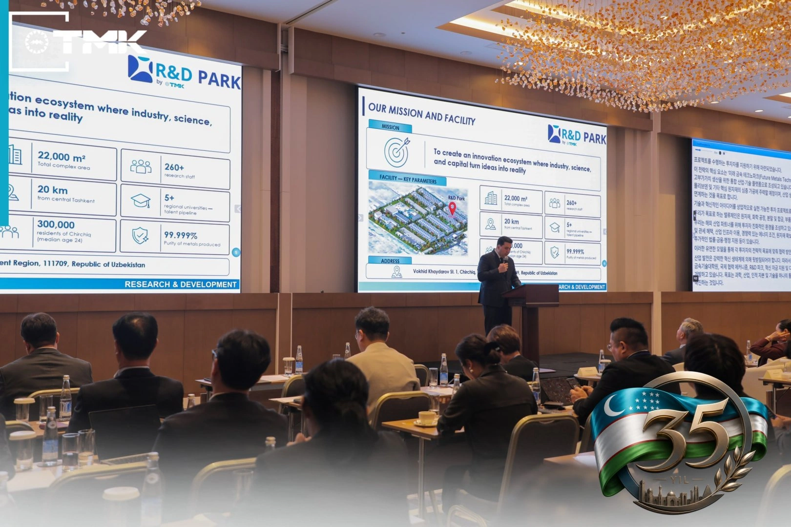 Uzbekistan’s TMK explores new export opportunities in South Korea