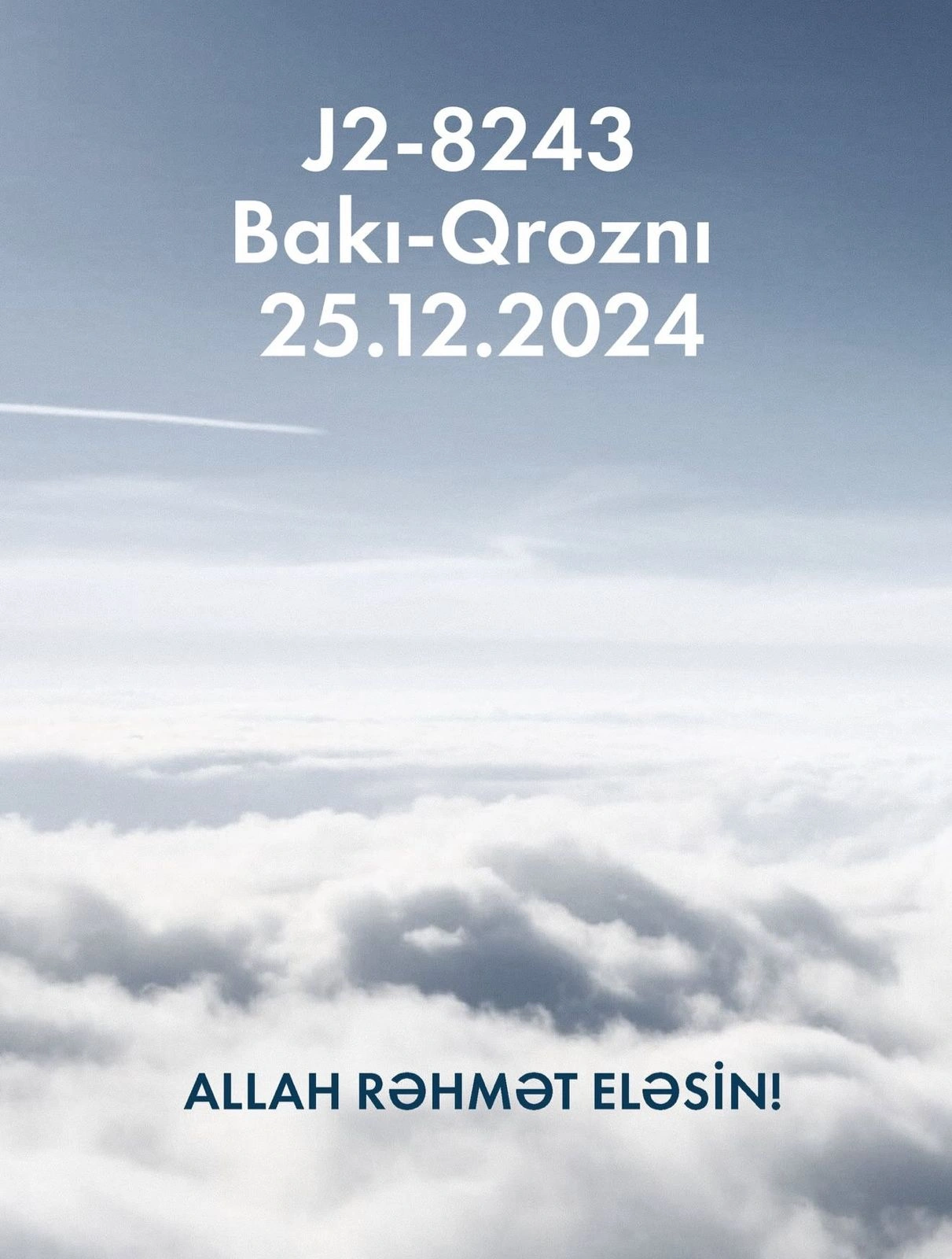 First Vice-President Mehriban Aliyeva shares post on anniversary of AZAL plane crash (PHOTO)