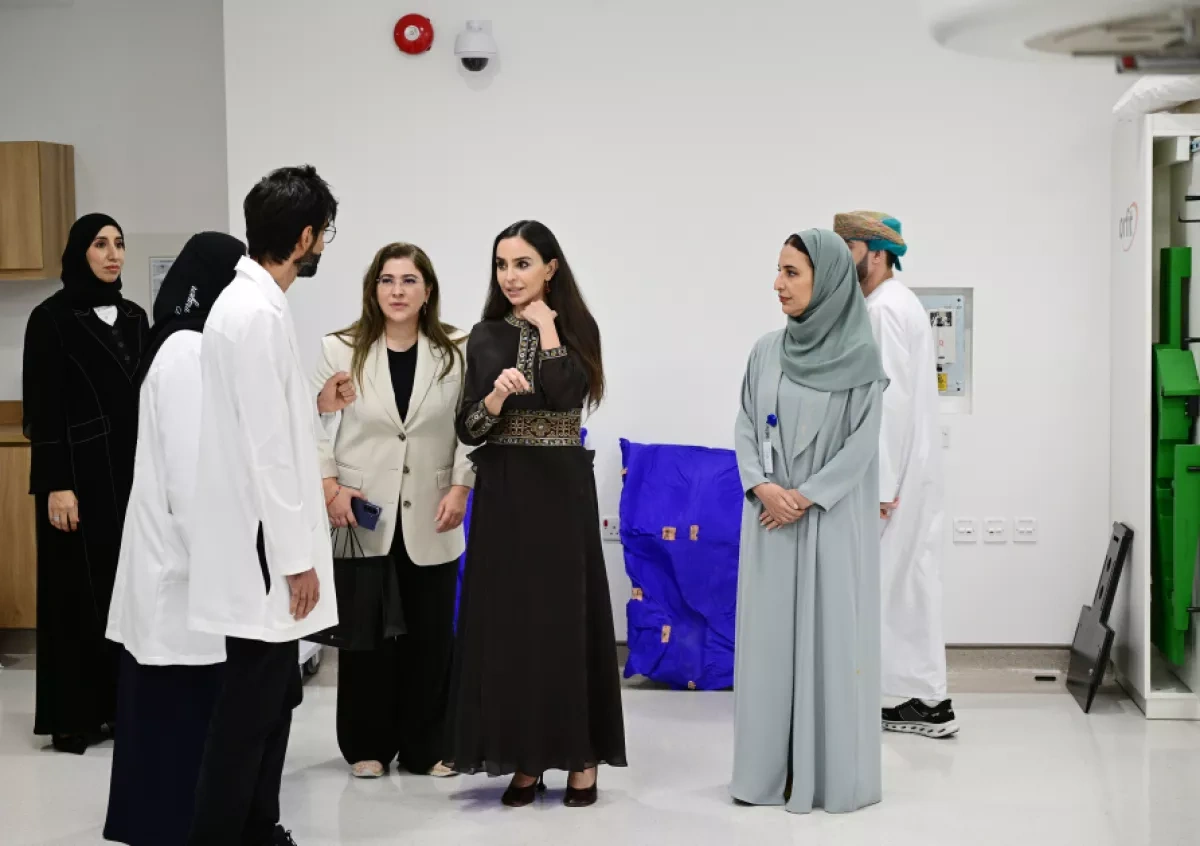 Heydar Aliyev Foundation vice-president visits Sultan Qaboos Cancer Care facility in Oman PHOTO