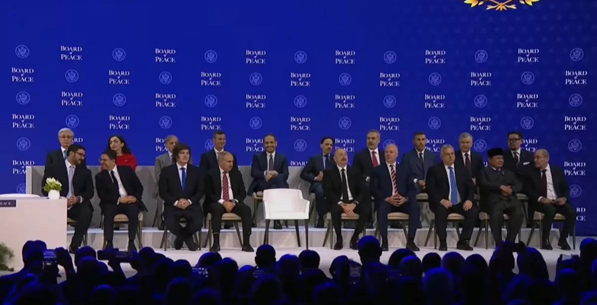 Azerbaijani president participates in unveiling ceremony of Board of Peace at Davos LIVESTREAM