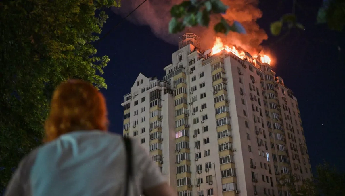 Ukraine: Russia carries out overnight attack with missiles, over 100 drones PHOTO