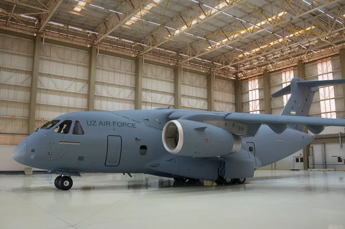 Uzbekistan receives first C-390 Millennium military transport aircraft