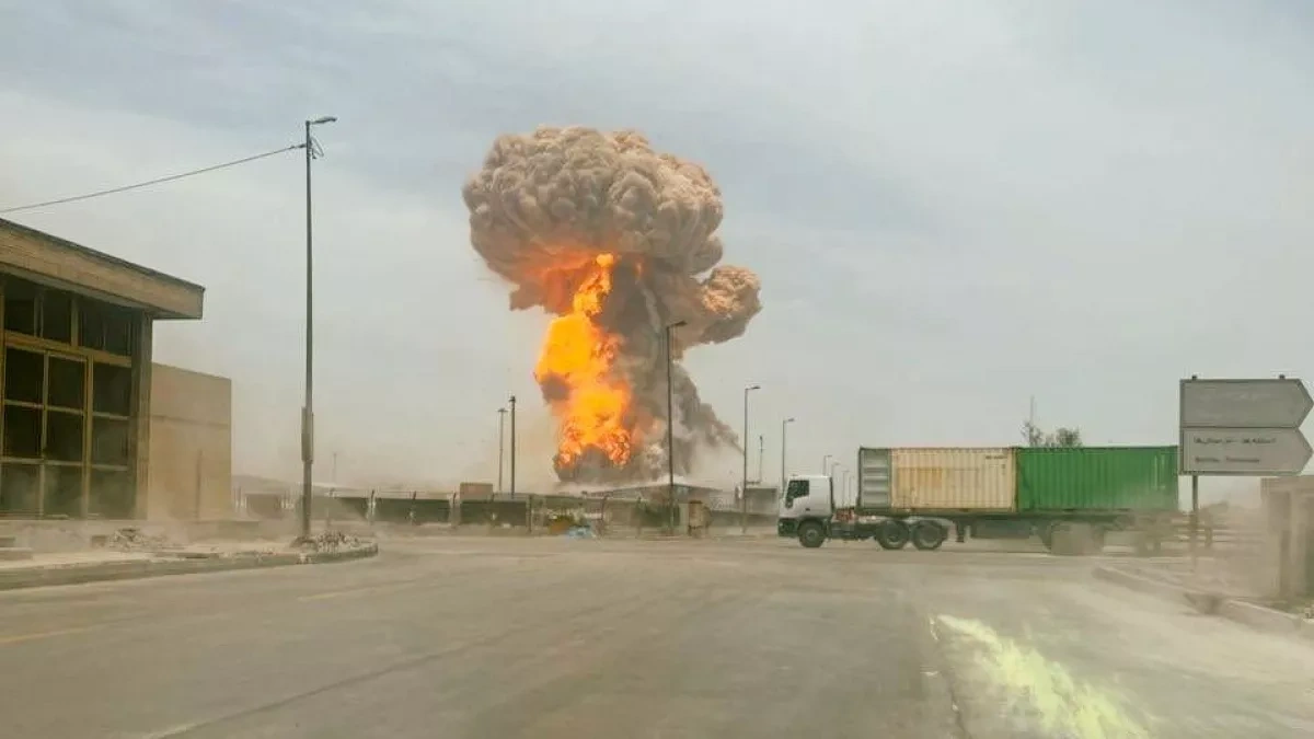 Explosions rock southern Iranian cities as air defences activated