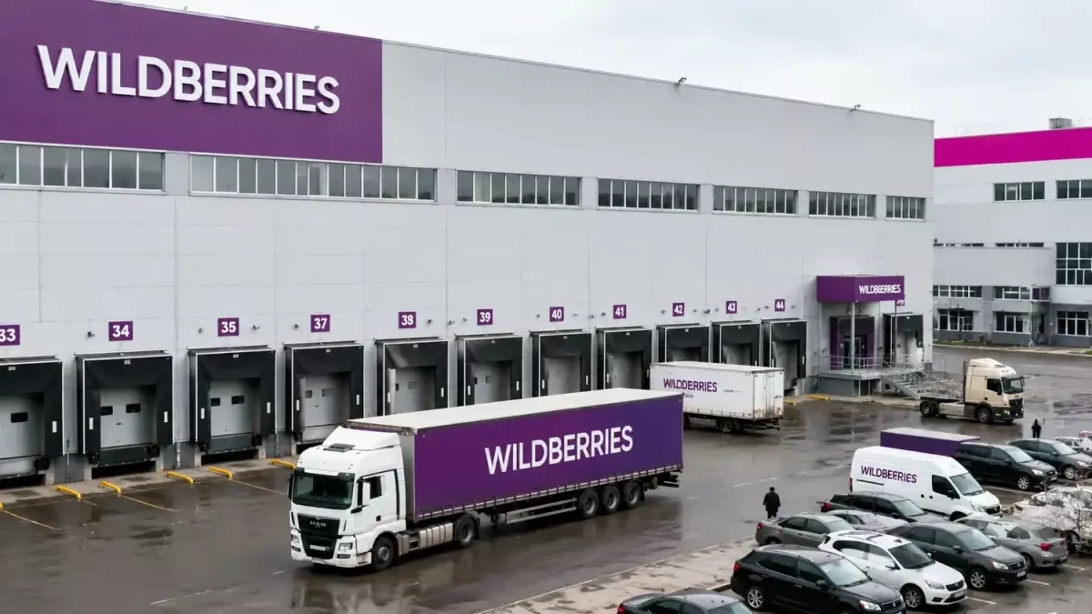 Wildberries warehouse catches fire after drone attack in Russia's Samara