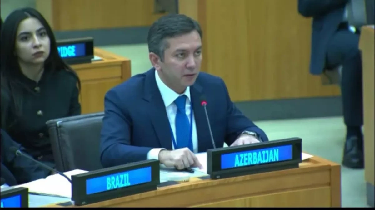 Azerbaijani deputy foreign minister Rafiyev holds series of meetings at UNGA81 PHOTO