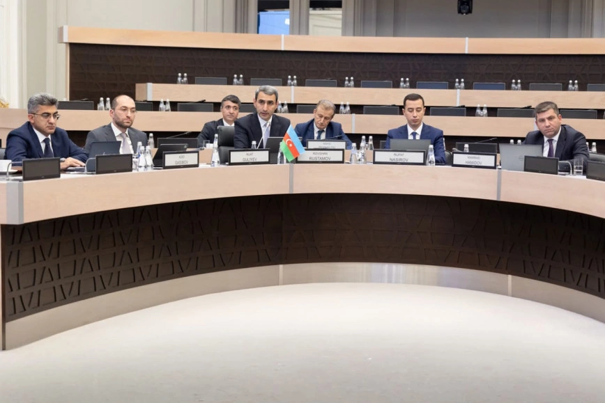 Azerbaijan Railways meets with Russian, Iranian rail leaders on expanding cooperation (PHOTO)