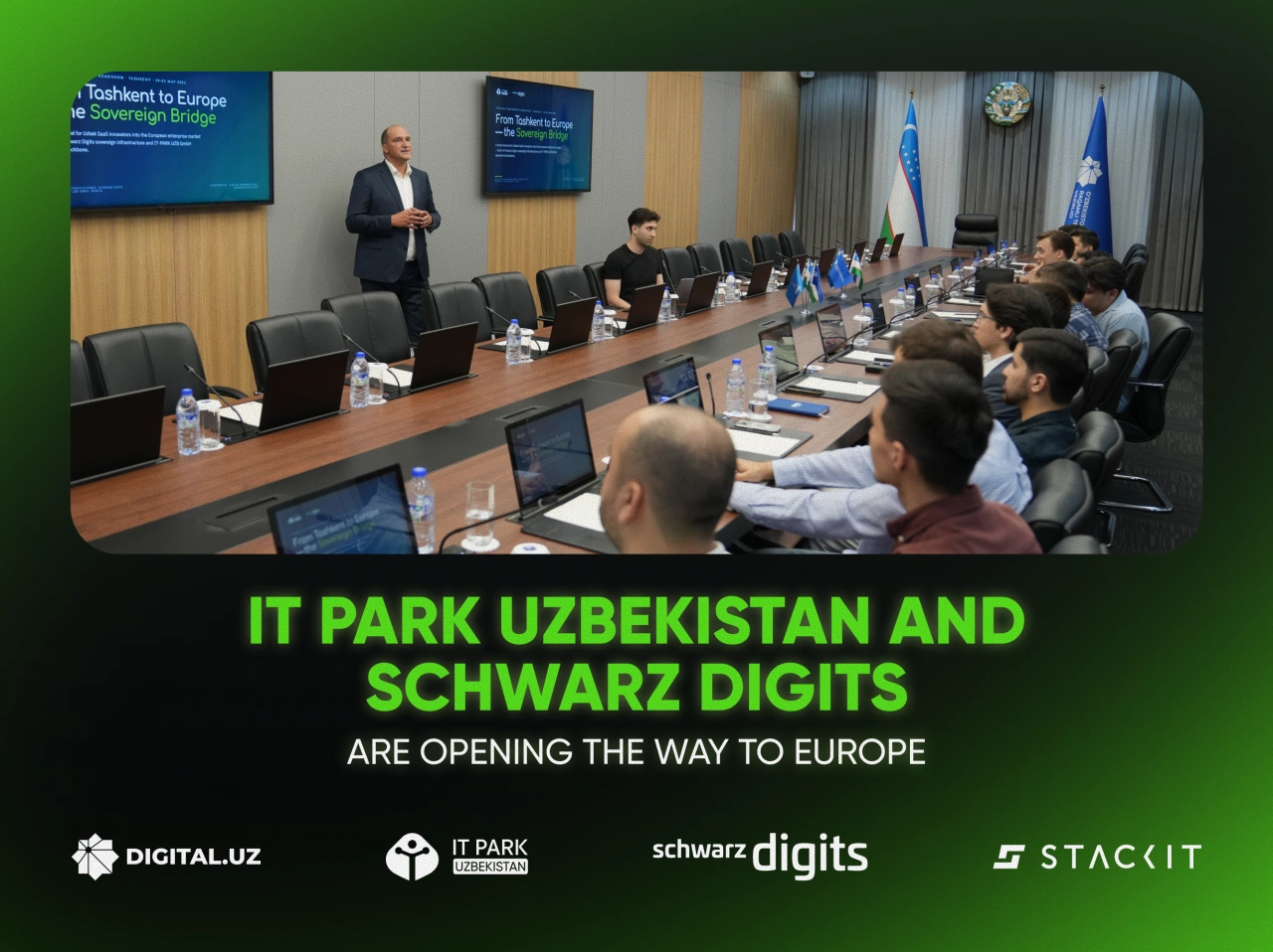 Uzbek IT companies explore european market expansion with Schwarz Digits, STACKIT