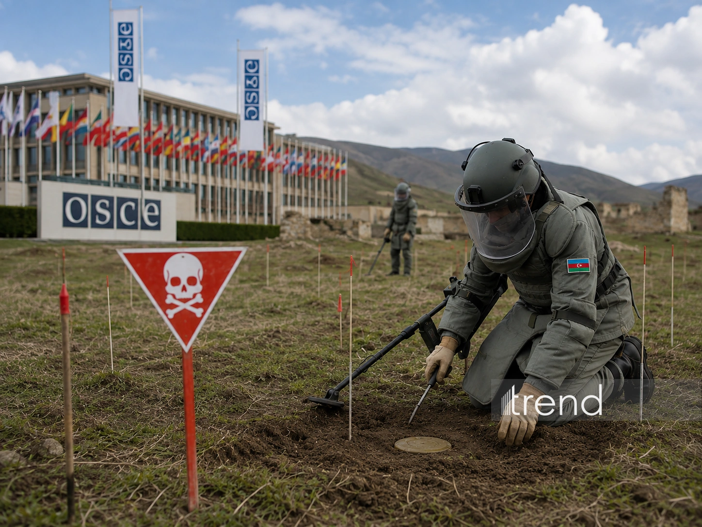OSCE may enter new phase in Azerbaijan as mine threat becomes practical test