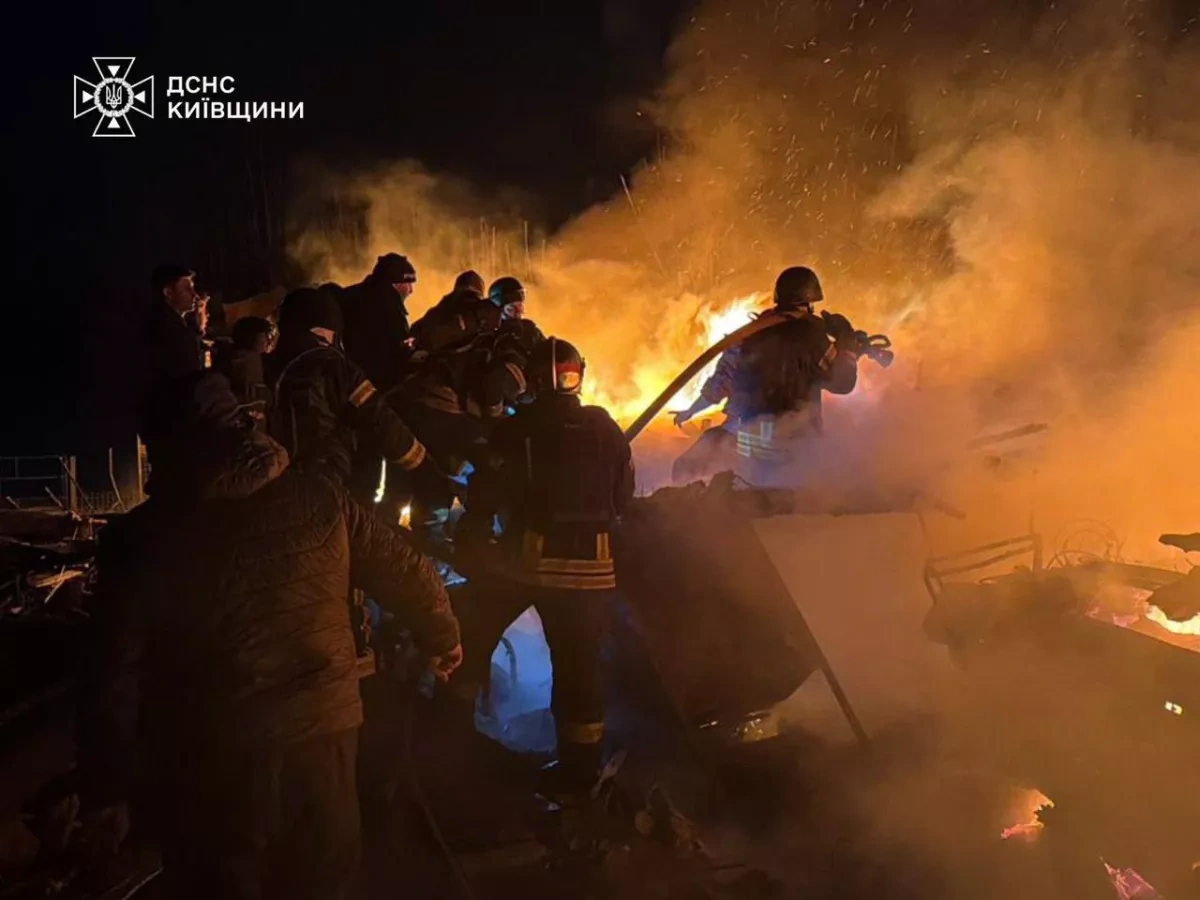 Ukraine extinguishes all fires from latest Russian strikes, recovery underway PHOTO