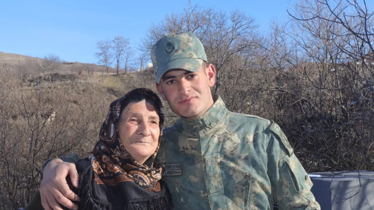 First soldier returns to Shushakend in Karabakh’s Khojaly district PHOTO