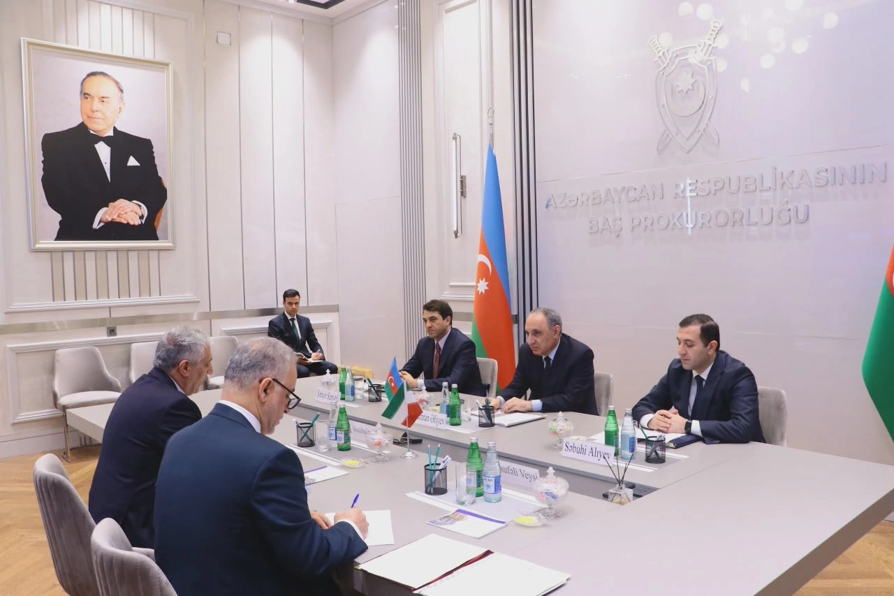 Azerbaijan's Prosecutor General meets with Iranian ambassador (PHOTO)