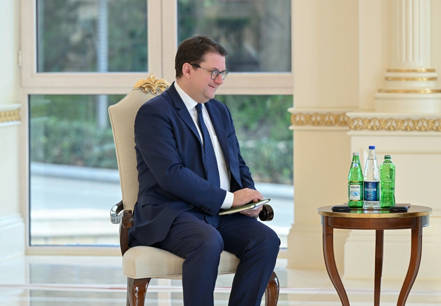 President Ilham Aliyev receives Austria's newly appointed ambassador to Azerbaijan (PHOTO)