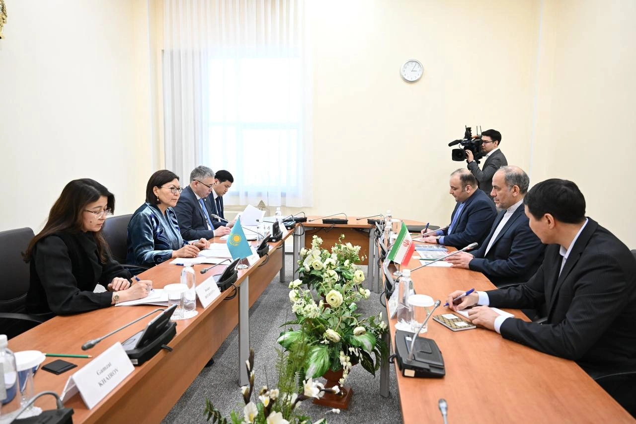 Kazakh MP, Iranian ambassador discuss interparliamentary cooperation