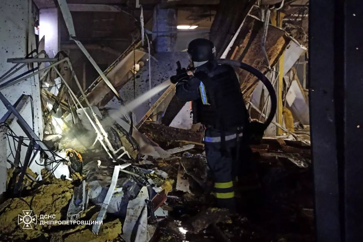 Russian drones target Ukraine's Dnipropetrovsk, cause fires in vehicles, building PHOTO