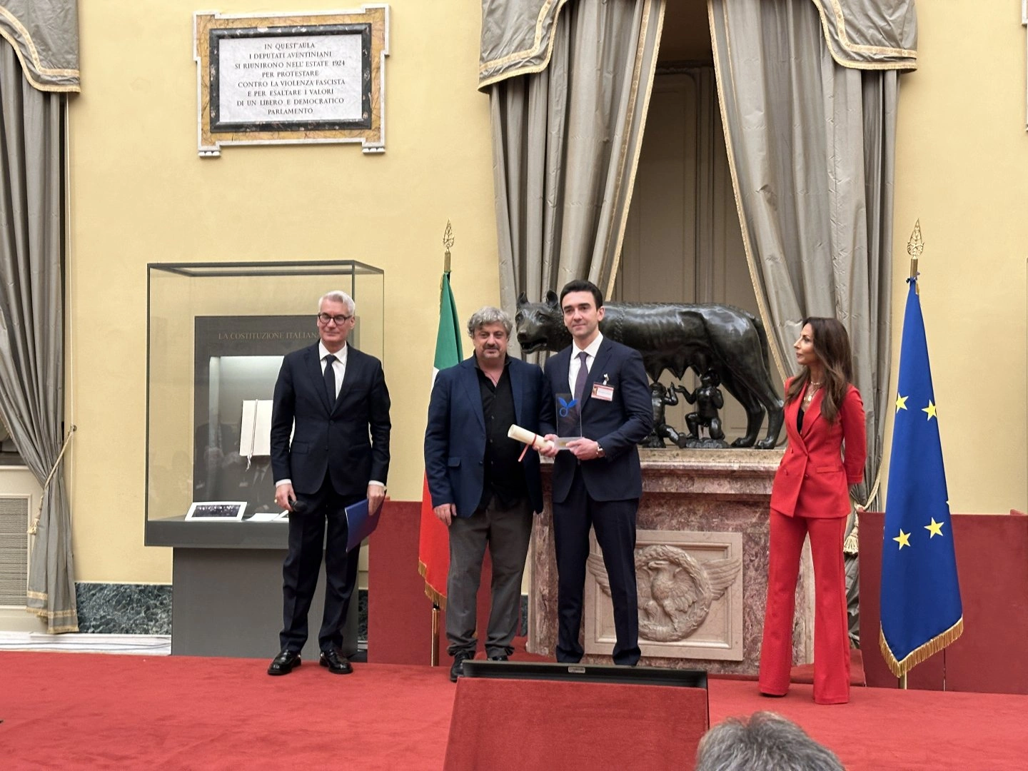 Heydar Aliyev Foundation receives prestigious Italian Laurentum Prize (PHOTO)