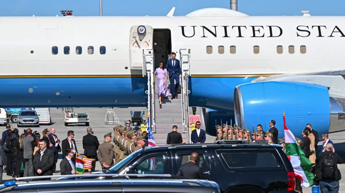 US Vice President Vance makes historic visit to Budapest