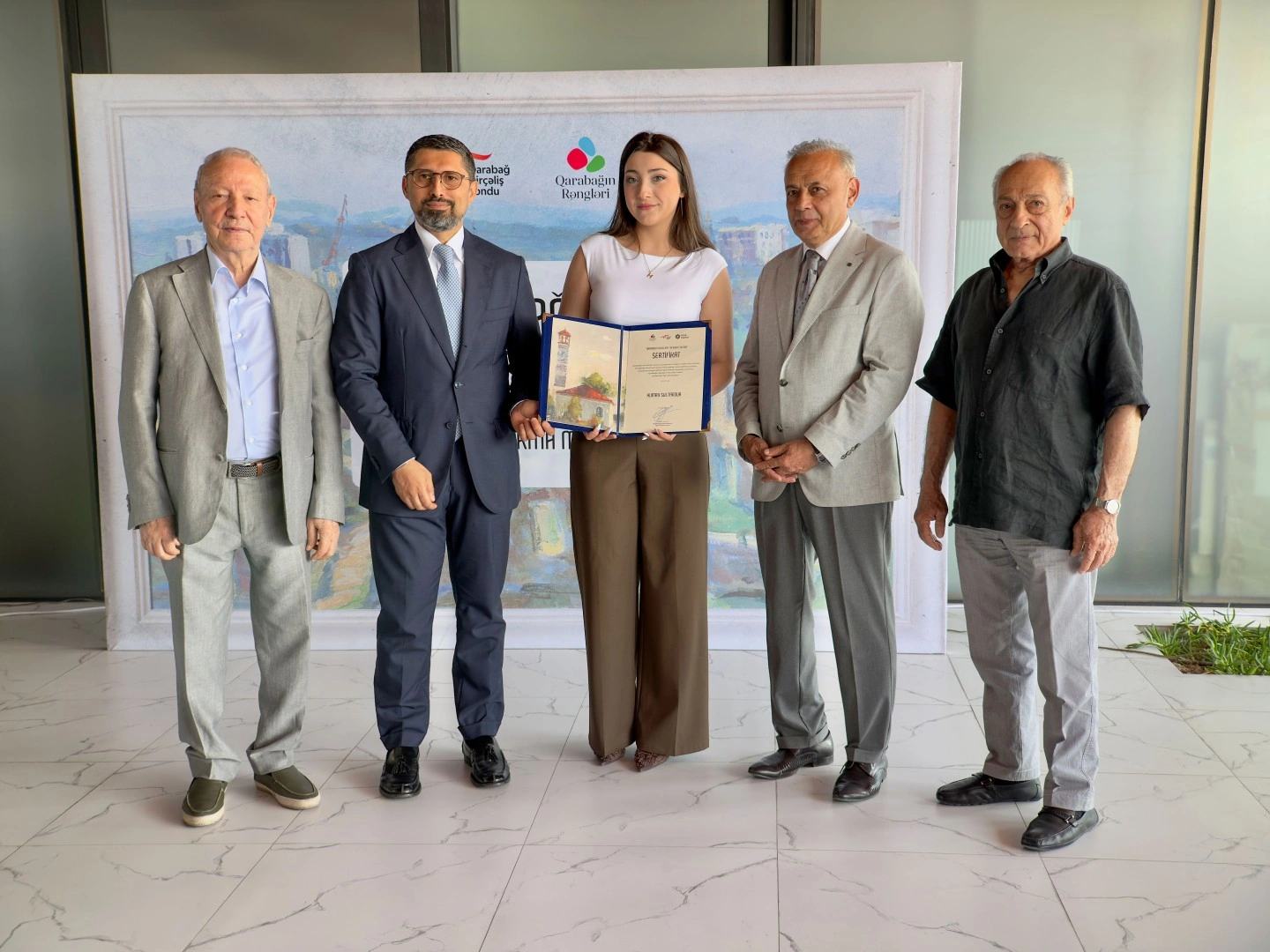 KRF Awards Young Artists Participating in the “Colors of Karabakh” (2026) Project (PHOTO)