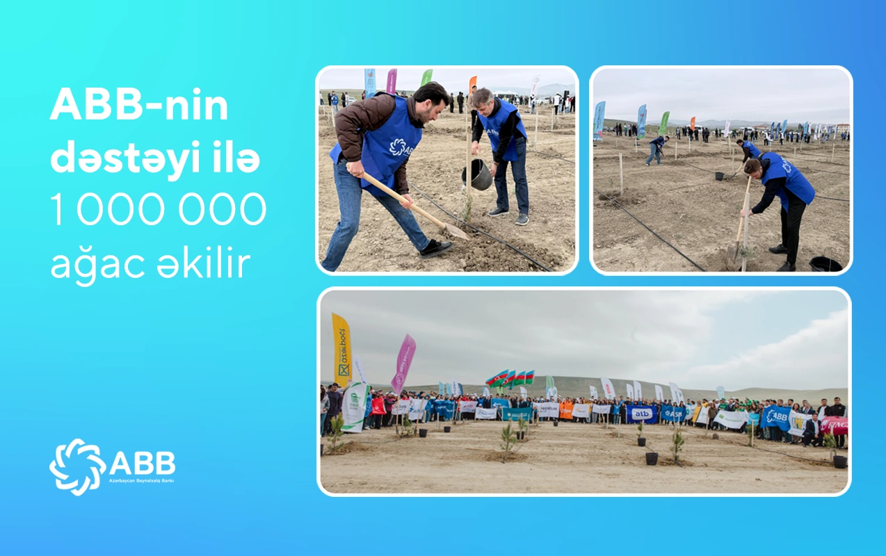 ABB bank supports the planting of 1,000,000 trees