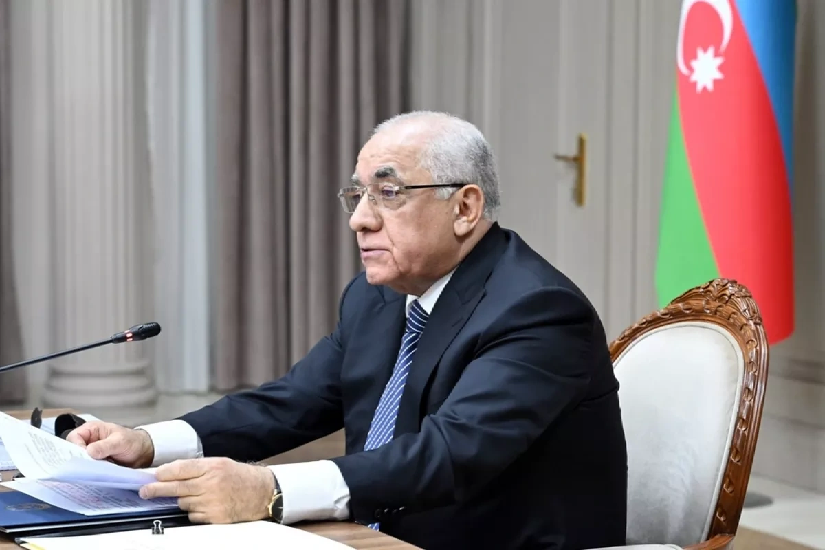 Azerbaijan’s PM calls for urgent action to protect Caspian Sea environment