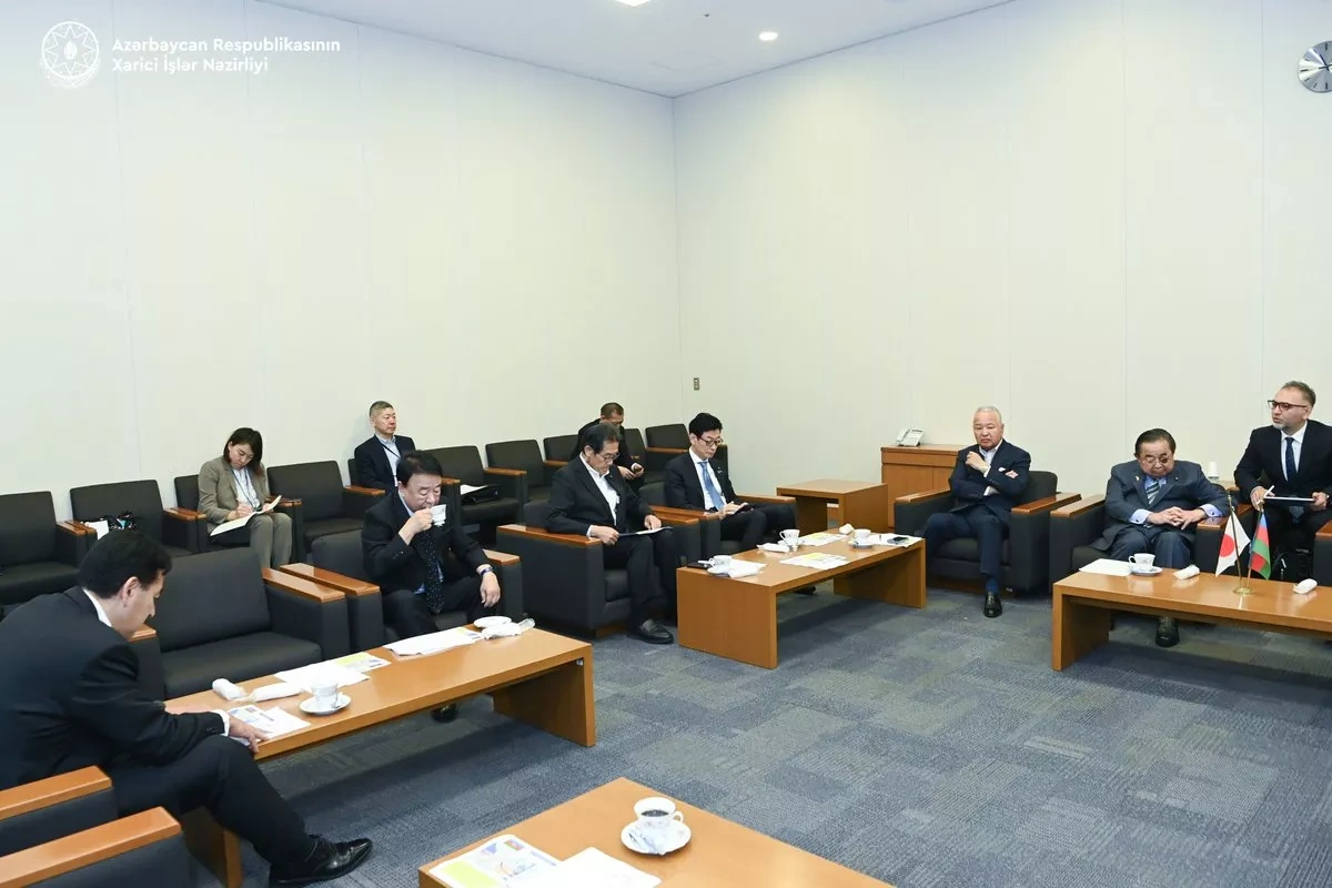 Azerbaijan, Japan discuss expansion of bilateral cooperation in Tokyo meeting PHOTO